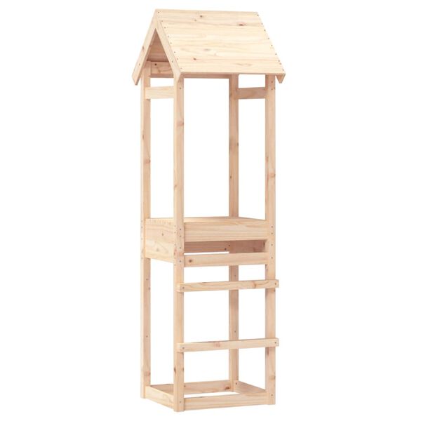vidaXL Leikturn 53x46,5x194 cm Gegnheil Fura