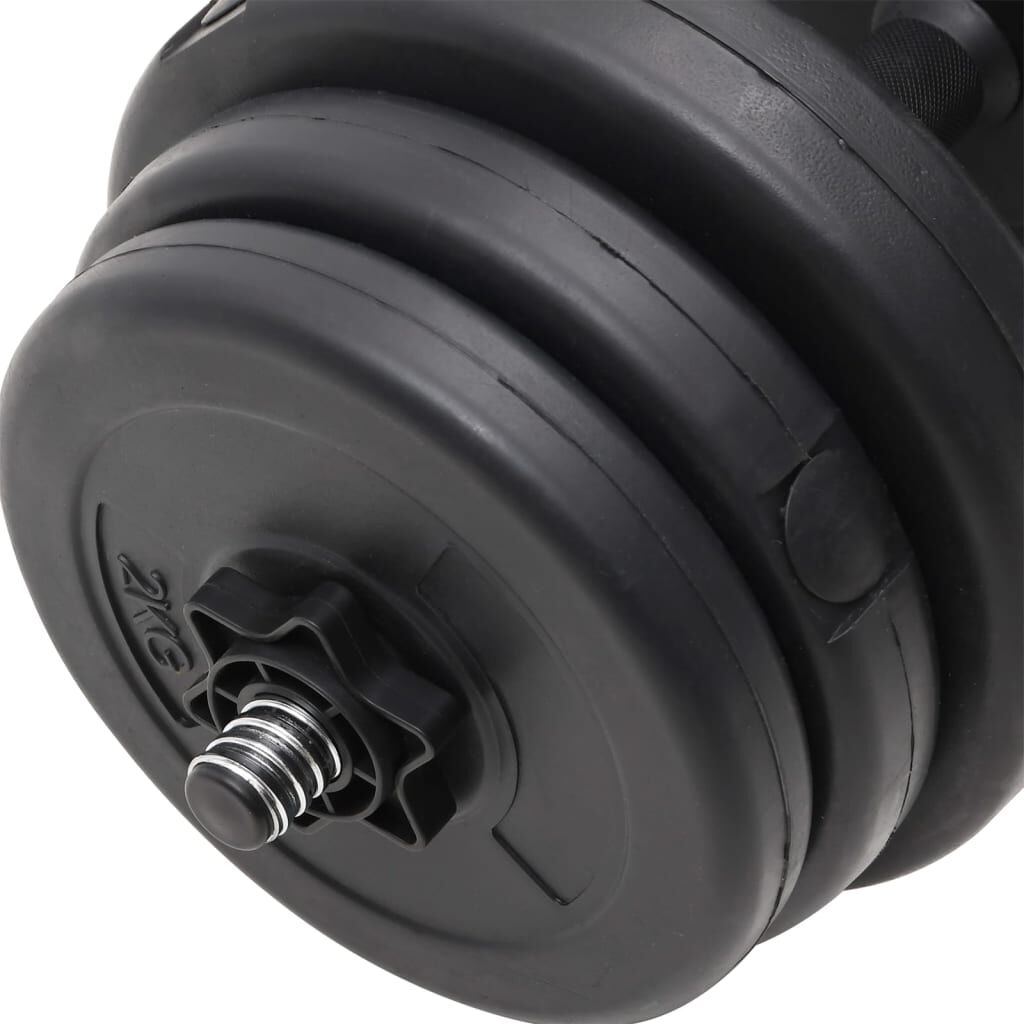 vidaXL Handlóð með Plötum 40 kg