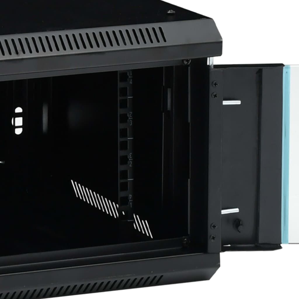 vidaXL 12U Veggfestur Netskápur 19" IP20 600x600x640 mm